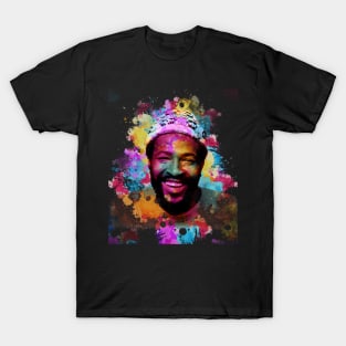 Marvin Gaye ~ Watercolor Illustration T-Shirt